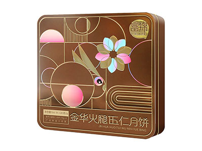 K款富錦金華火腿伍仁月餅680克