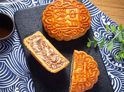 金華火腿五仁月餅